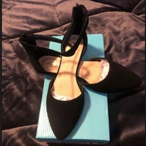 Anna Black Ballet Flats, US Women’s size 7.5, NWT